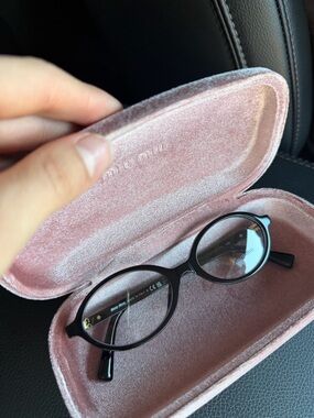 Miu Miu 50mm oval glasses